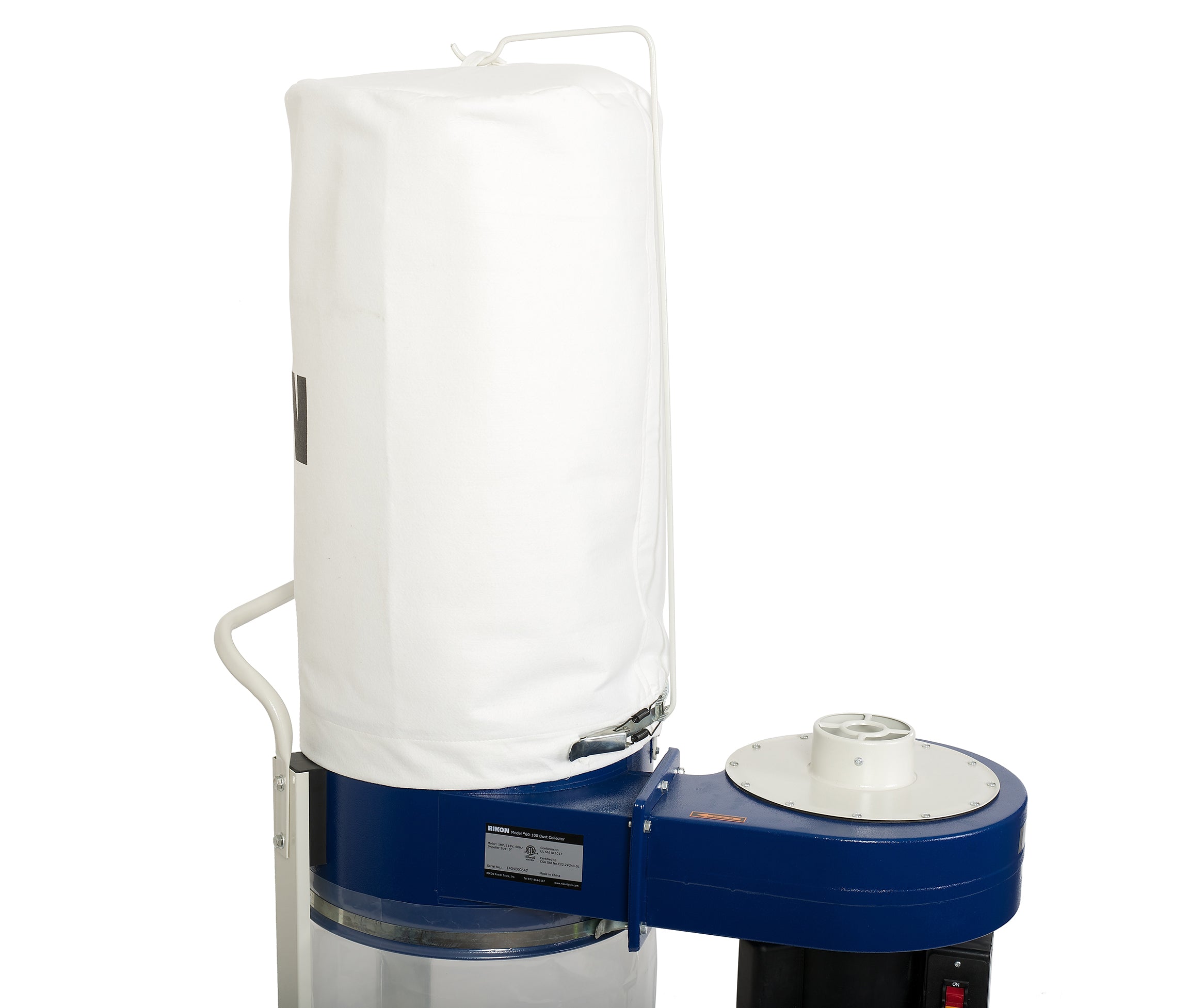 Rikon 60-100: 1 HP Dust Collector – Spark Robotic